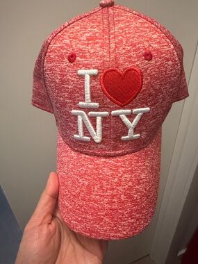 Red 'I ♥ NY'  Baseball Cap